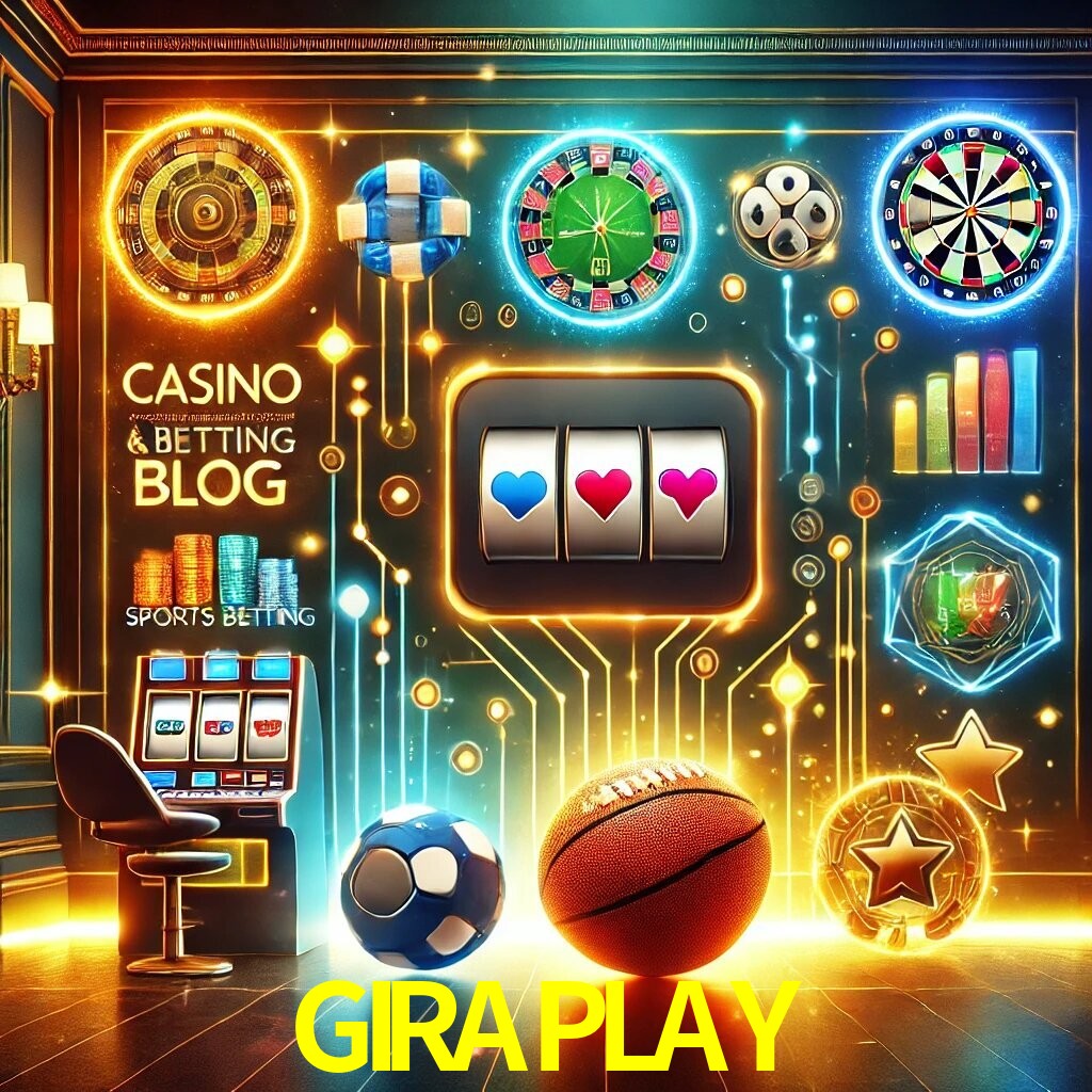 Blog do GIRAPLAY com dicas e estratégias para apostas e jogos